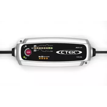 CTEK CT5 Powersport akumuliatoriaus įkroviklis 12V 2.3A – motociklų, ATV ir kitų mažų baterijų priežiūrai