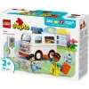 LEGO DUPLO 10447 Greitosios pagalbos automobilis su vairuotoju