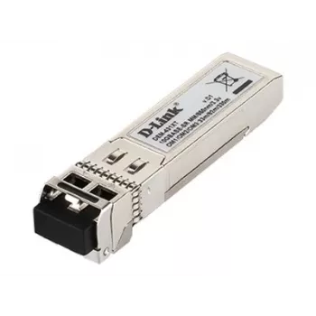 D-Link 10GBase-SR SFP+ siųstuvas-imtuvas, 80/300m, šviesolaidinis, 10000 Mbit/s, SFP+, LC, 50/125,62.5/125 µm, SR