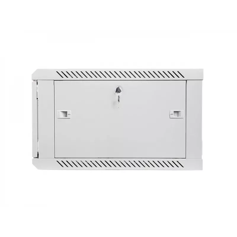 Lanberg sieninis montažinis spintos stovas 19'' 6U 600x600mm pilkas (stiklinės durys)