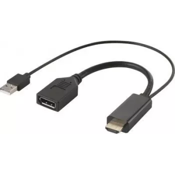 RF-4777274 HDMI keitiklis [2x HDMI kištukas USB 2.0 lizdas A - 1x DisplayPort (RF-4777274)