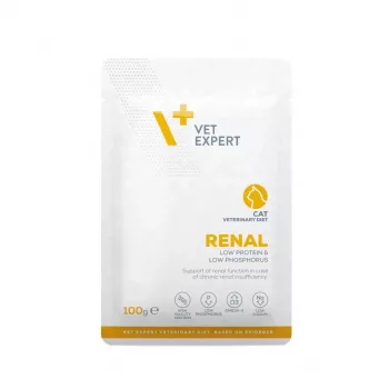 VET EXPERT Veterinary Diet Renal Cat – šlapias ėdalas katėms – 100g