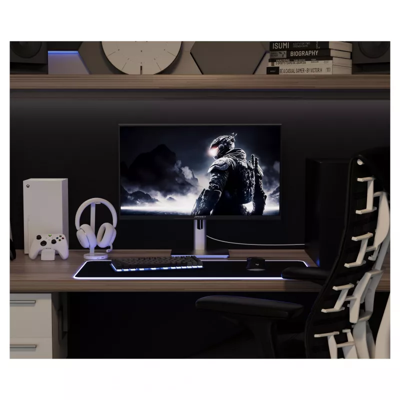 JAPANNEXT JN-I270WQHD300F-HSP monitorius 27 colių (68.6 cm) 2560x1440 WQHD LED pilkas