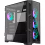 RAIJINTEK PONOS Ultra Midi bokštas, PC, juodas, ATX/EATX/micro ATX/Mini-ITX, SPCC korpusas