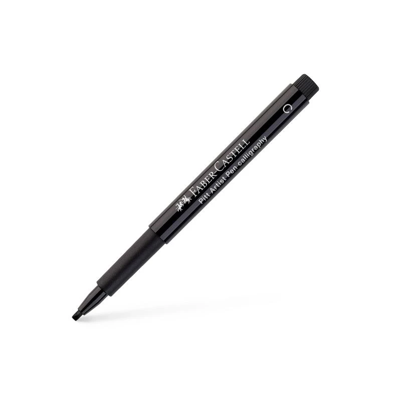 Faber-Castell Pitt Artist Pen FC-167153, juodas, 4 vnt.