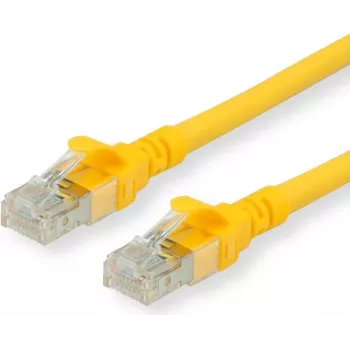 Roline Patch-Cable RJ-45 (M) į RJ-45 (M) 5 m SFTP PiMF CAT6 belaidis, liejinis, geltonas