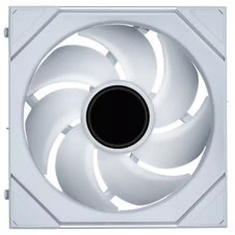 140 mm Lian Li UNI FAN SL-INF Wireless ARGB PWM korpuso ventiliatorius, baltas