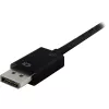 Converteris DisplayPort 1.2 į DVI24+1, juodas kabelis, 15 cm