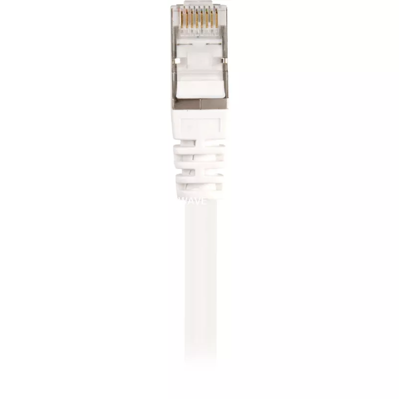 Patch kabelis RJ45 Kištukas > RJ45 Kištukas CAT.6 S/FTP (Baltas, 1,5 Metro)