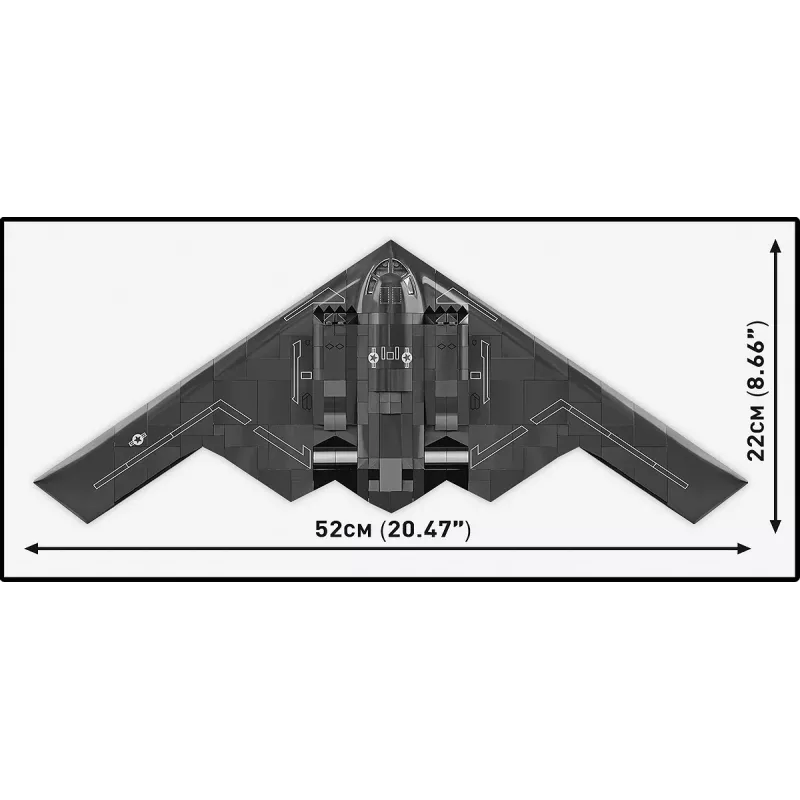 Konstruktorius Cobi Northrop Grumman B-2 SPIRIT modelis