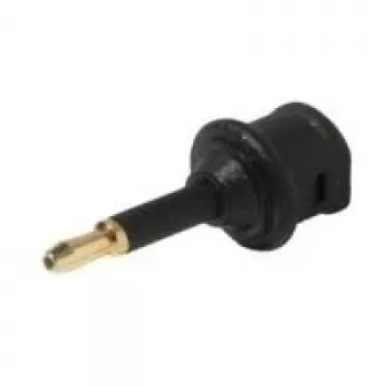 ShiverPeaks BS69050 juodas adapteris iš Toslink į 3,5 mm optinį garsą