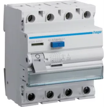Automatinis jungiklis Hager CGA440D 4