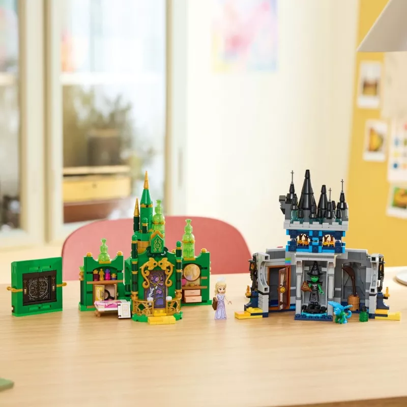 LEGO konstruktorius Wicked 75689 — Smaragdinis miestas ir Kiamo Ko pilis