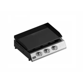 Dujinė kepsninė Black & Decker BXOP7350E — 3 degikliai, nerūdijantis plienas, grotelės 580×360 mm