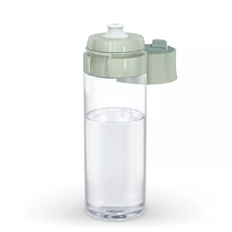 Filtravimo butelis BRITA Vital Pastelinė žalia 600 ml su 5 MicroDisc filtro diskais (BRITA 1059295)