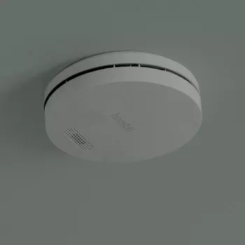 Dūmų detektorius Hombli HBSA-0108 belaidis fotoelektrinis 3V ličio
