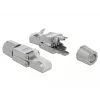 Jungtis DeLOCK 86477 RJ-45 pilka