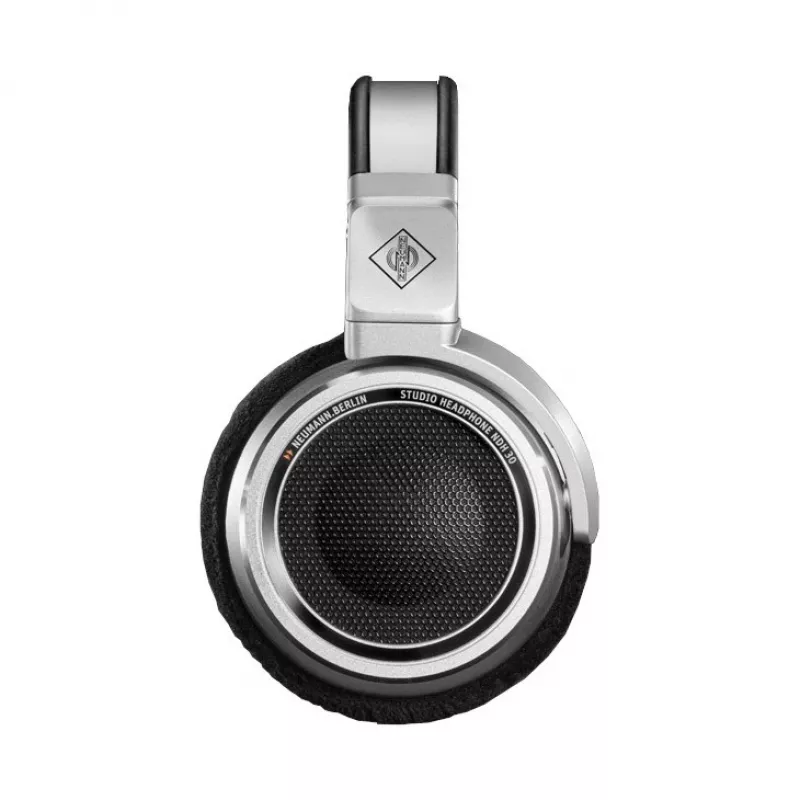 Neumann NDH 30 uždaros studijinės ausinės, 38 mm tvarkyklės, 120 Ω, 12–34 kHz, 3 m kabelis, nuimamos pagalvėlės (juodos)