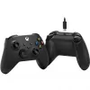 Microsoft Xbox Wireless Controller Black + USB-C laidas – žaidimų pultas, skirtas PC, Xbox One, Xbox One S, Xbox One X, Xbox Series S, Xbox Series X