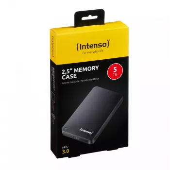 Išorinis kietasis diskas Intenso 5TB USB 3.2 2,5 colio Memory Case