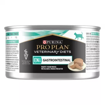 Šlapias kačių ėdalas Purina Pro Plan Vet Feline EN Mousse 195 g