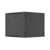 Sieninis 19 inch spintos stovas 9U 600x600 mm juodas Lanberg WF01