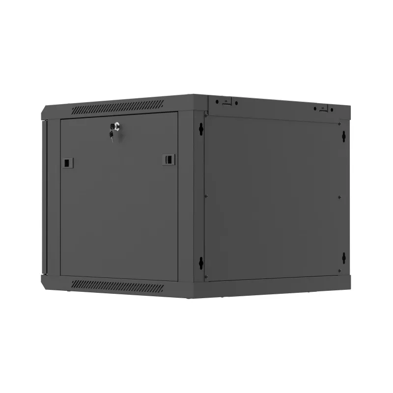 Sieninis 19 inch spintos stovas 9U 600x600 mm juodas Lanberg WF01