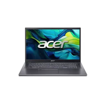 Nešiojamas kompiuteris Acer Aspire 17 A17-51M-72VQ — 17,3 colio FHD IPS, Intel Core 7 150U (10 branduolių), 16 GB RAM, 512 GB SSD, Windows 11