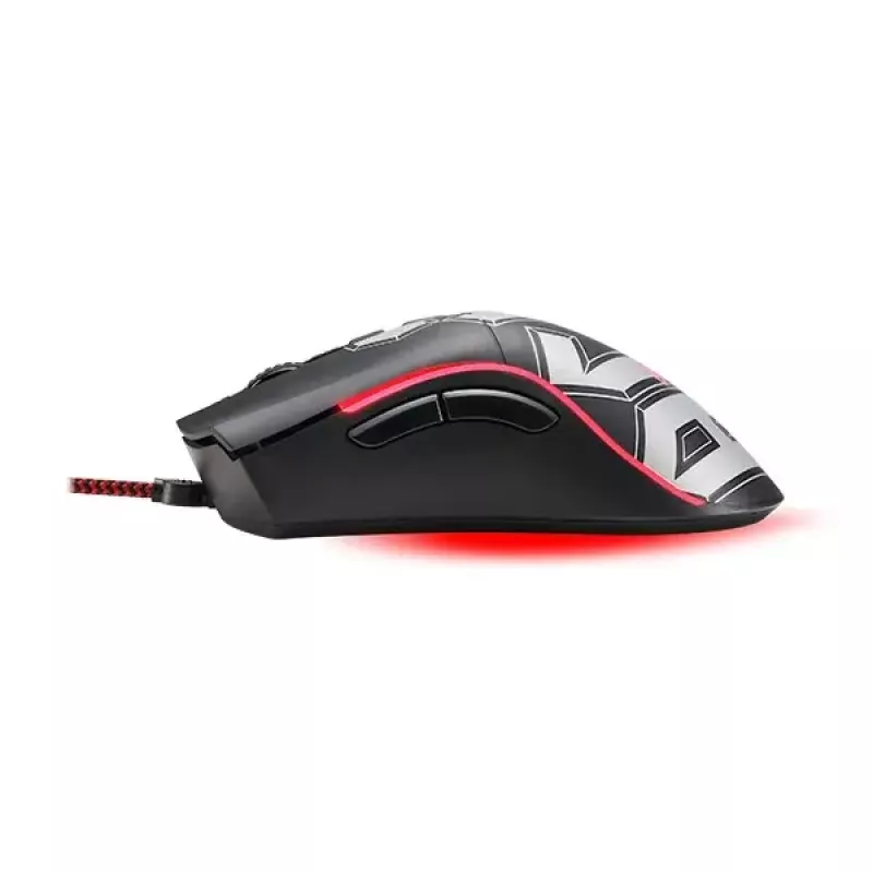 Subsonic Gaming Mouse AC/DC – raudona žaidimų pelė
