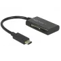 Delock USB 3.1 Gen 1 kortelių skaitytuvas USB Type-C vyriškas 4 lizdai – viskas viename