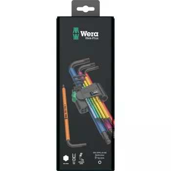 L formos šešiabriaunių raktų rinkinys Wera 950 Spkl9