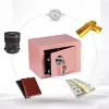 Extralink Home | Home Safe | seifas raktams, biuro saugos dėžutė, rožinė, S-404