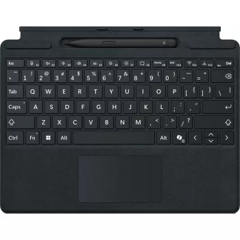 Microsoft Surface Pro klaviatūra su Slim Pen QWERTZ vokiška juoda