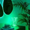 LED girlianda Twinkly TWD200STP-TEU įvairiaspalvė vidaus juosta, 5 cm tarpai, IP20, permatomas kabelis