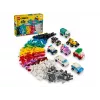 LEGO Classic Creative Vehicles Spalvingų automobilių rinkinys su policijos automobiliu ir 11023 žalia pagrindo plokštė 32x32