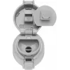 ZWILLING THERMO termosas – kelioninis puodelis, dvigubos sienelės izoliacija, 450 ml, 22,8 cm, baltas
