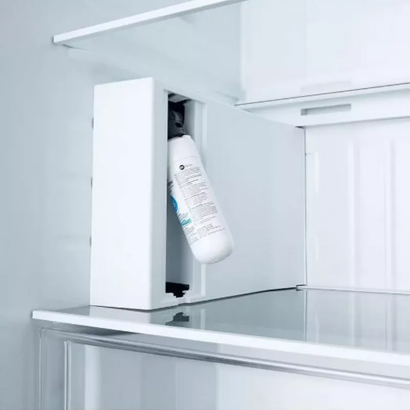 Šaldytuvas LG GSLC40SWPE šaldiklis šone 638 L Baltas