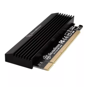 SilverStone SST-ECM23 PCIe x4 – M.2 adapteris su radiatoriumi