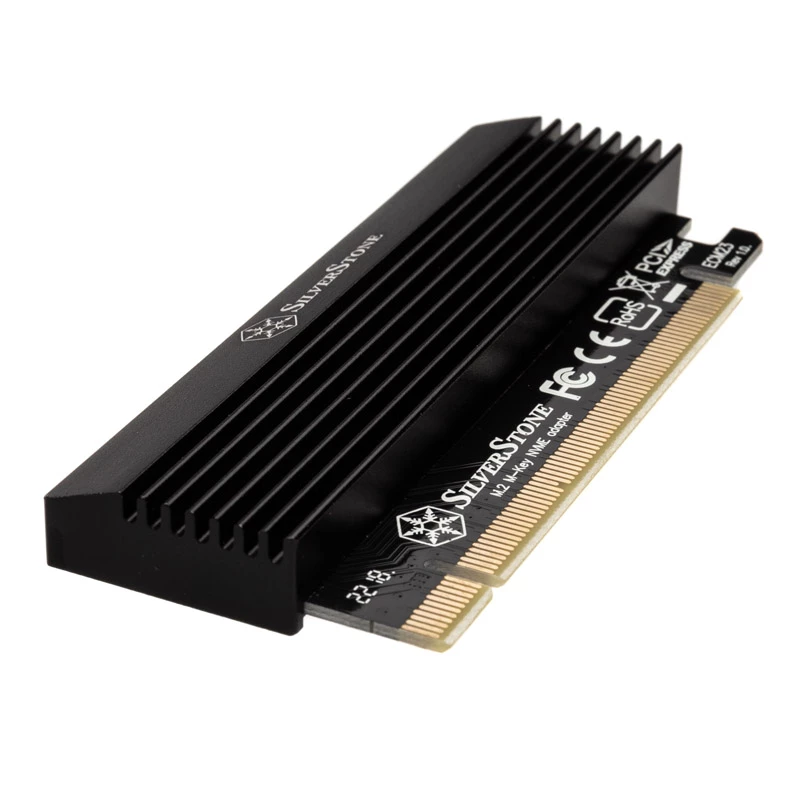 M.2 PCIe x4 adapteris su aušintuvu SILVERSTONE SST-ECM23