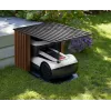 Apsauginis garažas Ecovacs GOAT G1-GARAGE PRO Premium, skirtas GOAT G1-2000 robotinei vejapjovei, uždengta laikymo ir įkrovimo stotelė