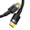 HDMI laidas Baseus CADKLF-H01 5 m A tipo vyriškas į vyrišką juodas
