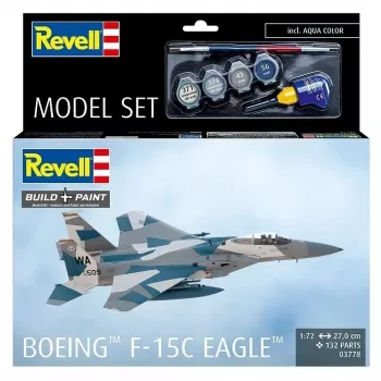 Plastikinis modelis REVELL Boeing F-15C Eagle 1:72 – surinkimo rinkinys