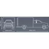 Konstruktorius Cobi RAM 3500 Greitosios pagalbos automobilis modelis 24609 statybinių kaladėlių rinkinys
