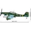 Statybinis rinkinys Cobi Blocks Junkers JU 87G-2 Stuka 571 detalių modelis