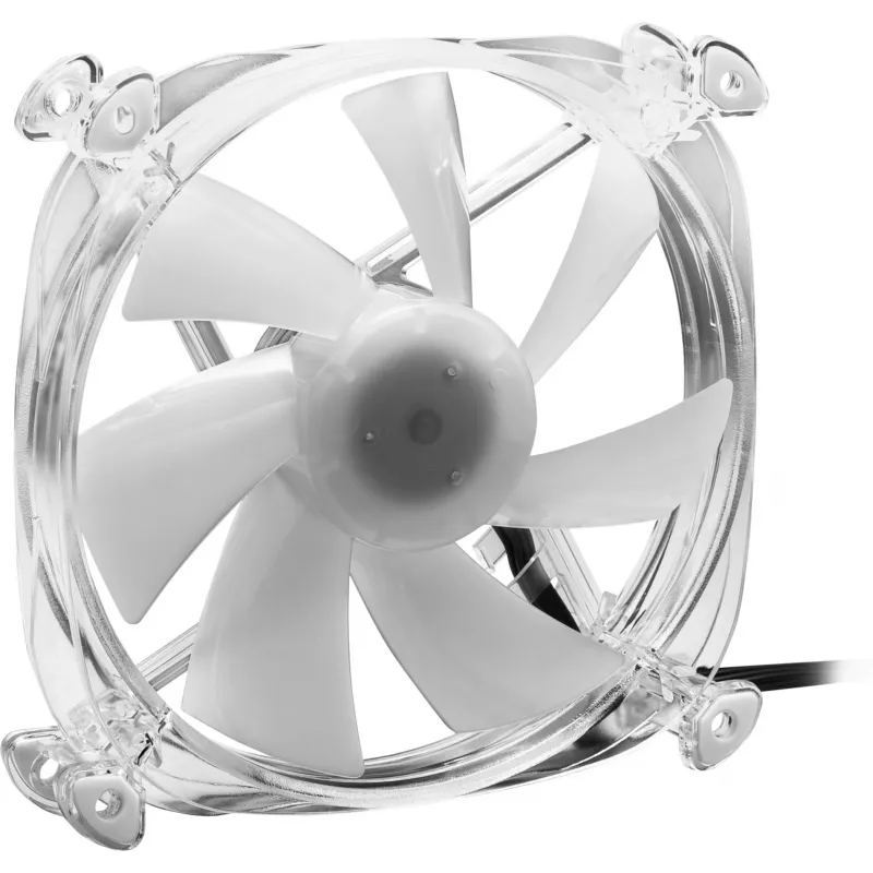 Ventiliatorius Sharkoon Shark Disc PWM 12 cm permatomas 400-1400 RPM 82,35 m³/h