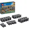 LEGO City Rails 60205 Keleivinis traukinys ir lankstūs bėgiai
