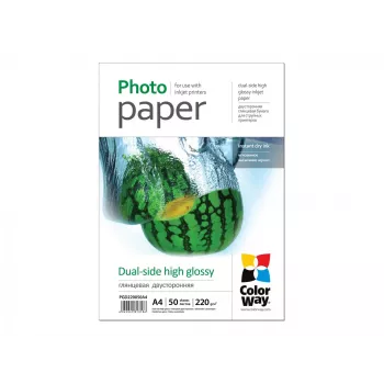 Fotopopierius blizgus ColorWay PGD220050A4 A4 220 g/m² 50 lapų