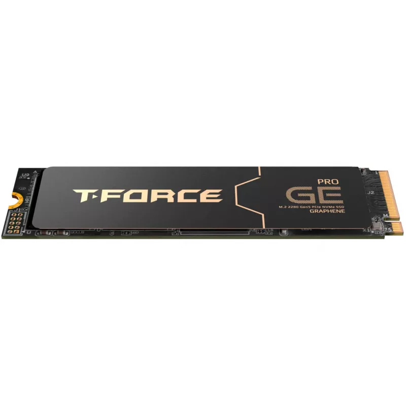 T-Force GE Pro 2 TB, SSD juodas/auksinis, PCIe 5.0 x4 | M.2 2280 | AirFlow I-Heat Sink