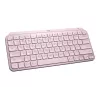 Belaidė klaviatūra Logitech MX Keys Mini Pink