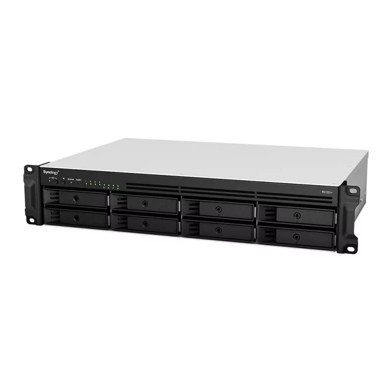 NAS Synology RackStation RS1221+ – 2U stelažinis serveris duomenų saugojimui